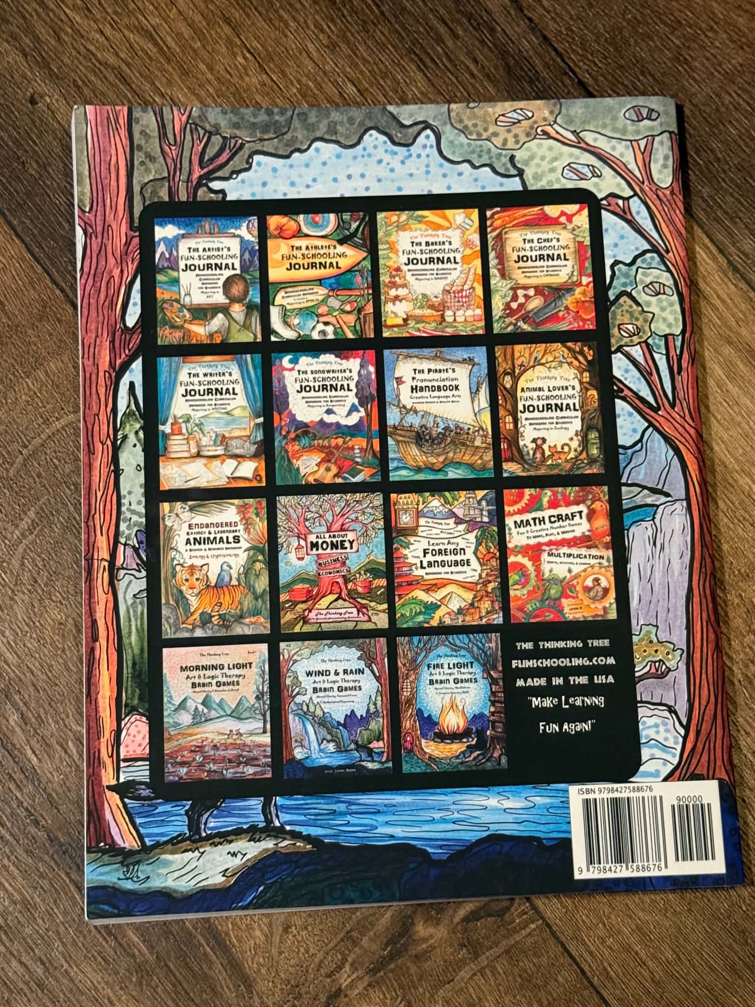 Wind & Rain - Art & Logic Therapy Activity Book - Thumbnail 4