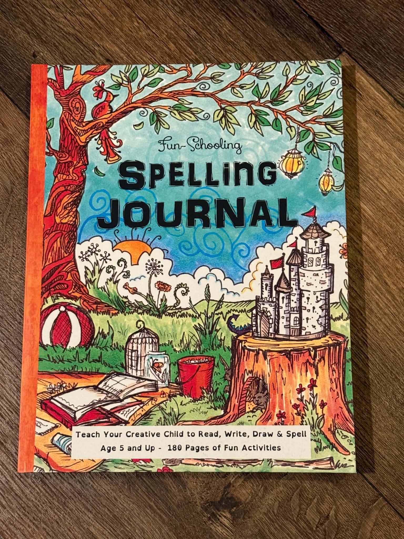 Creative Spelling Journal for Kids - 180 Days of Fun Learning - Image 1