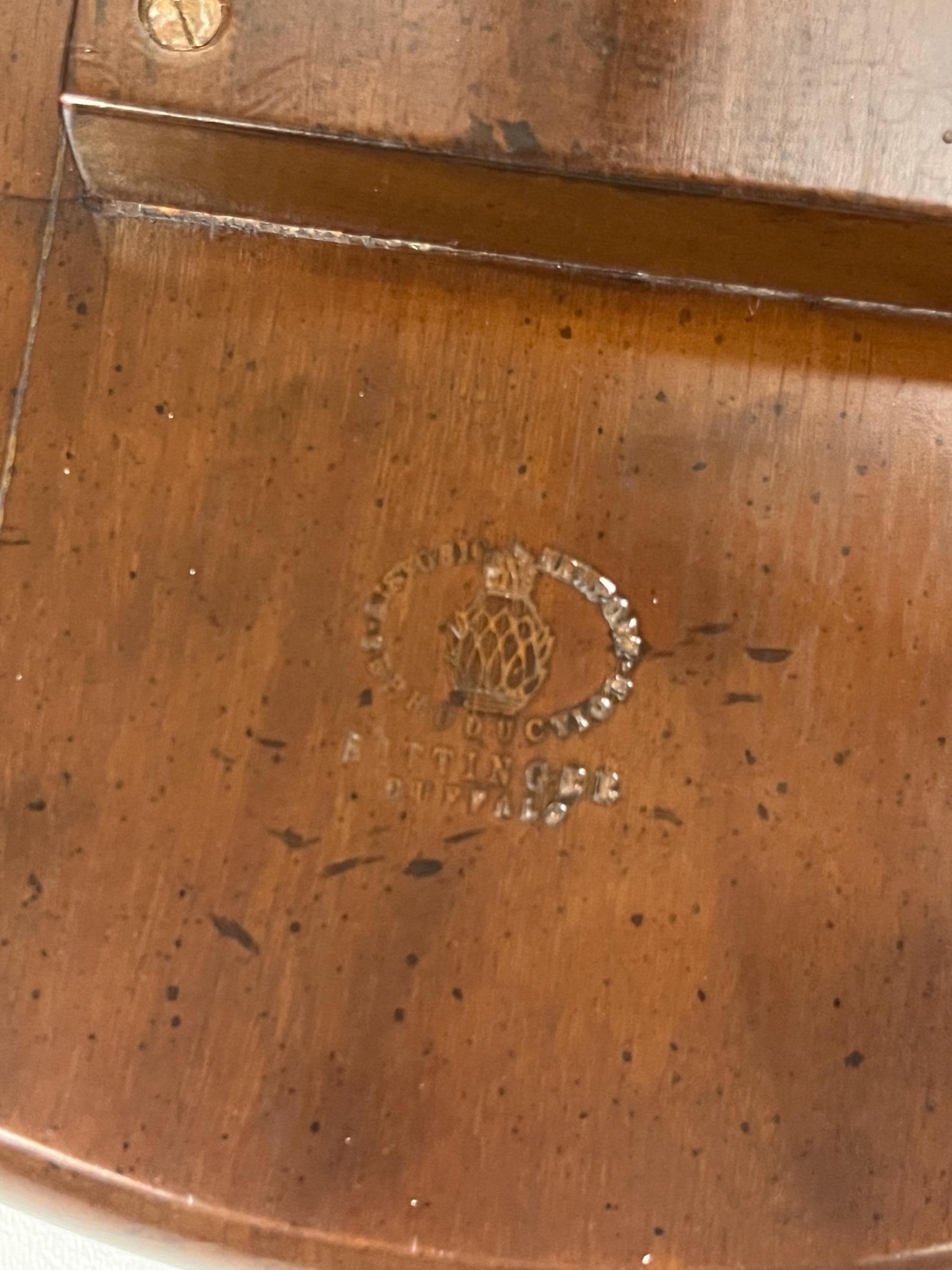 Kittinger Historic Newport Mahogany Dish-Top Candle Stand - Hn 27 - Thumbnail 9