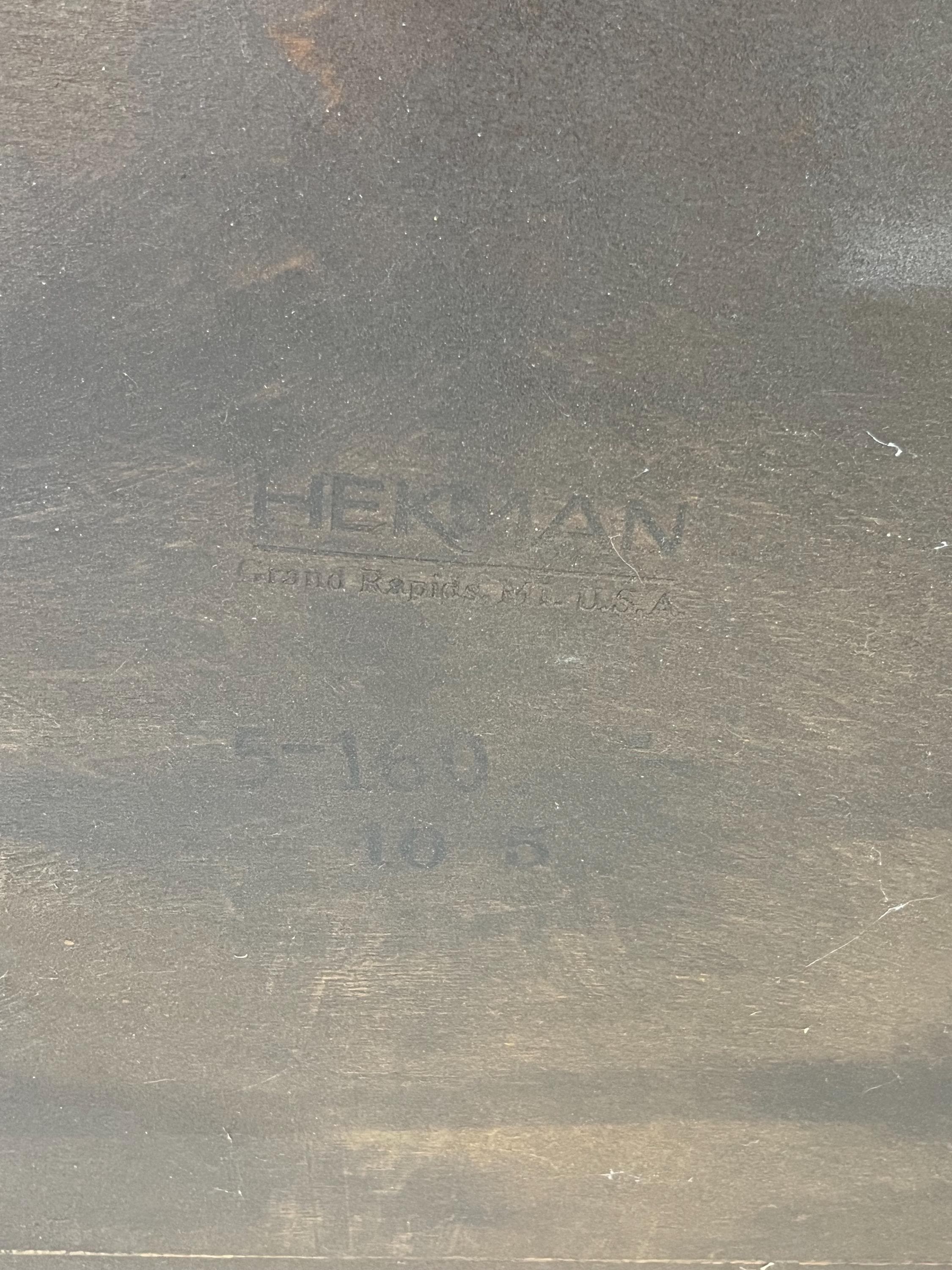 Hekman Grand Rapids Inlaid Crotch Mahogany Oval Coffee Table - Thumbnail 12