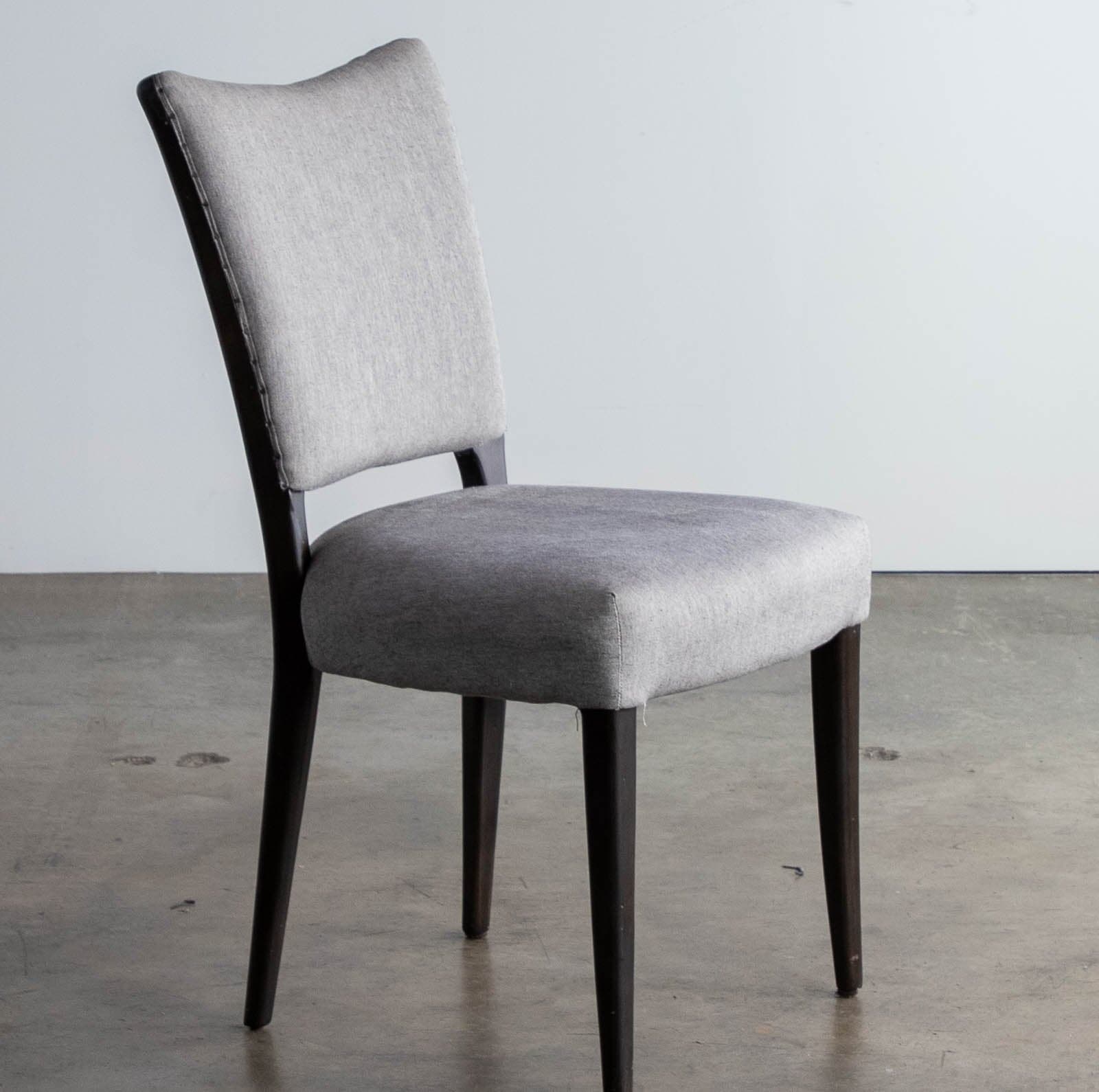 Four Hands Pinstripe Upholstered Dining Chairs - Thumbnail 3