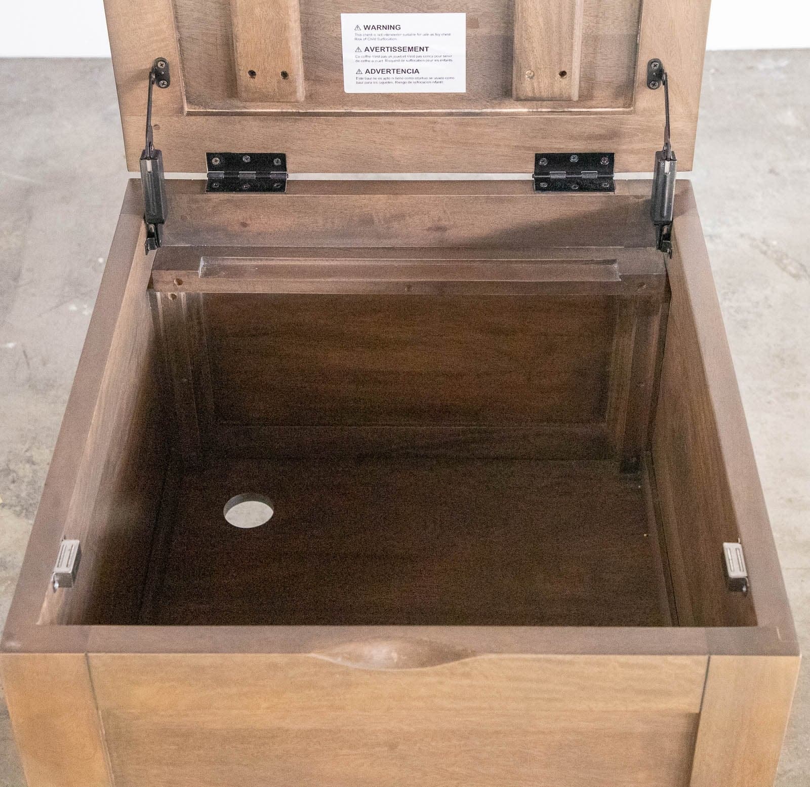 Crate and Barrel Tucker Side Table with Storage - Thumbnail 6