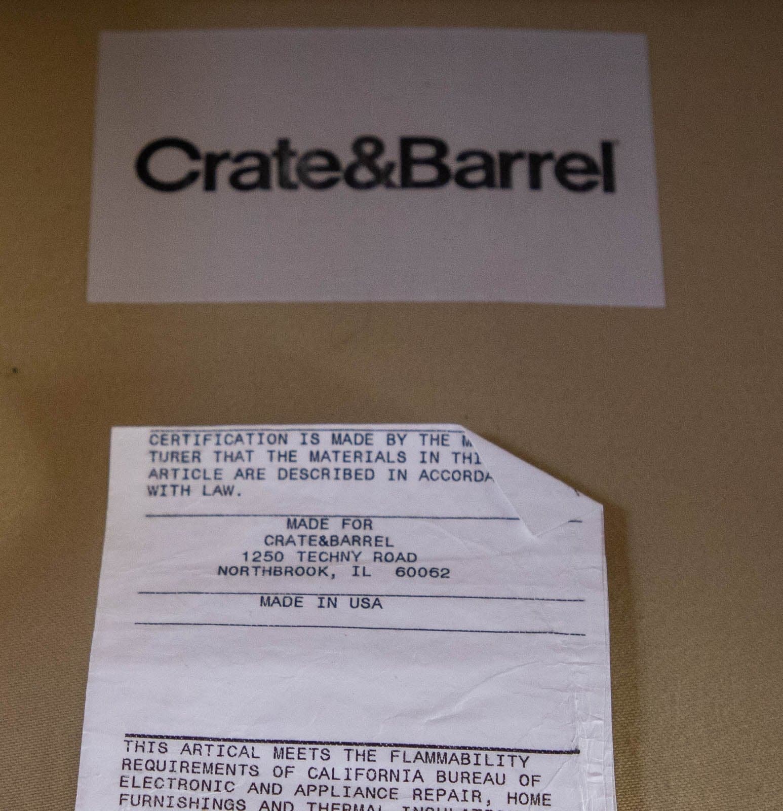 Crate & Barrel Upholstered Swivel Chairs (Set of 2) - Thumbnail 9