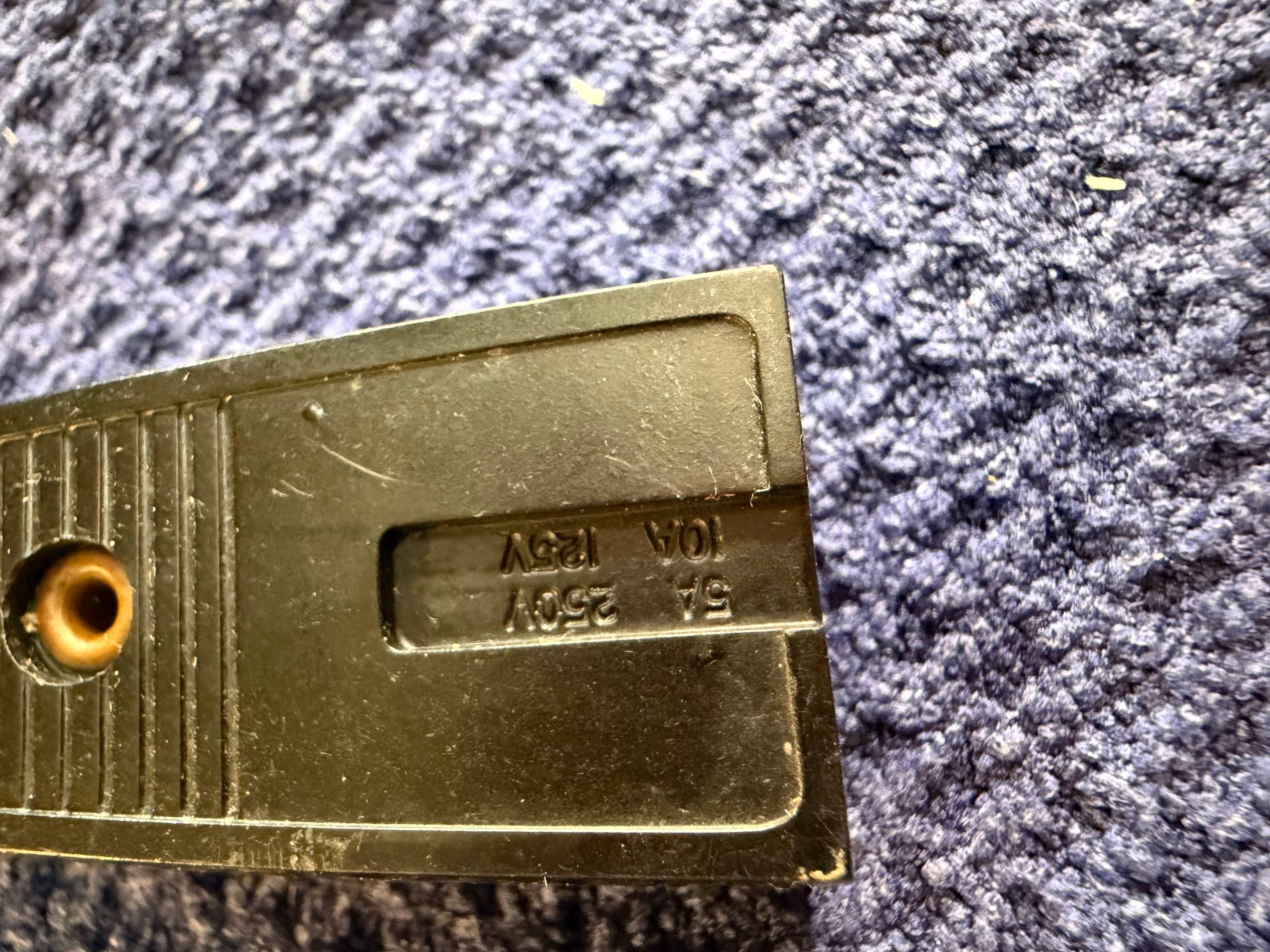 Lot 4 Vintage Short Power Cords 2-3ft Appliance Detachable Replacement USA MCM - Thumbnail 2