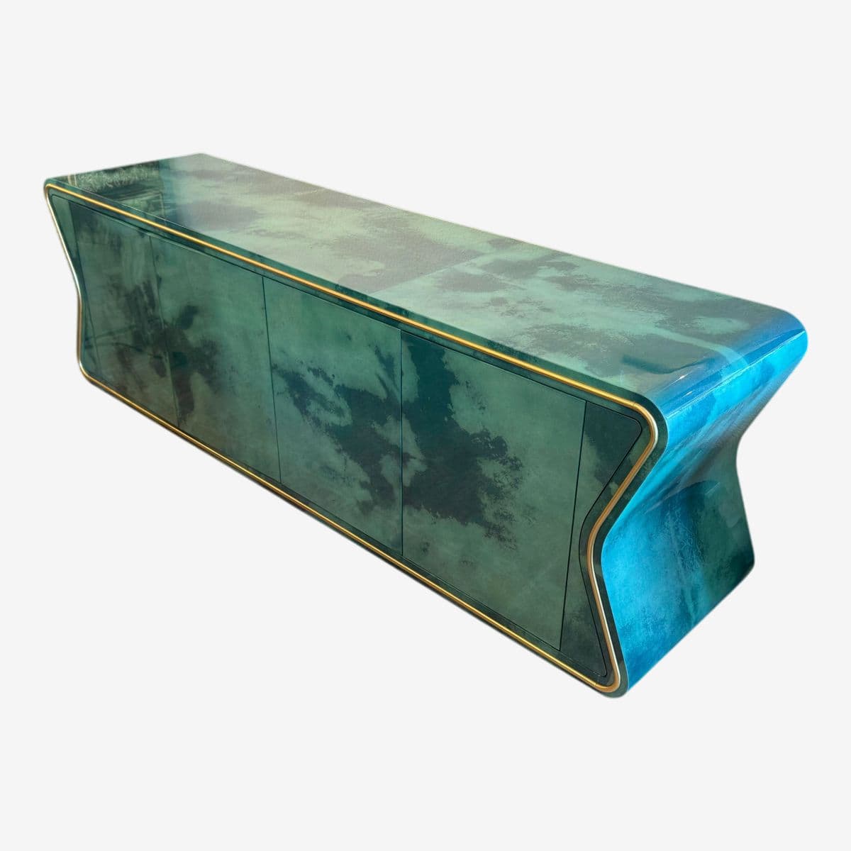 Julian Chichester Deneuve Teal Cabinet - Image 1