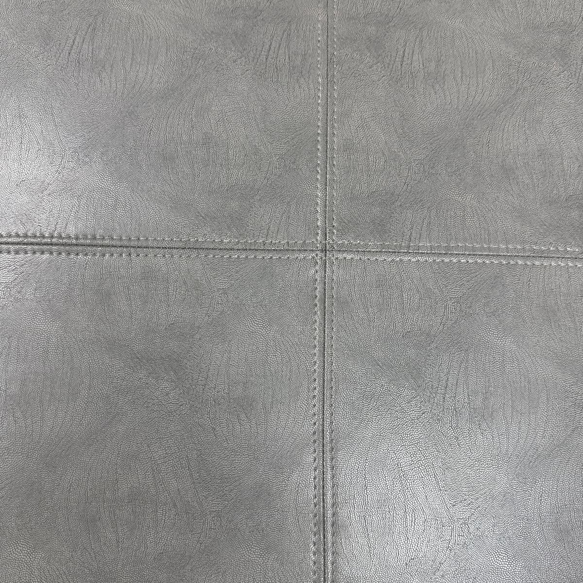 Custom Design Embossed Faux Leather Pattern Ottoman - Thumbnail 12