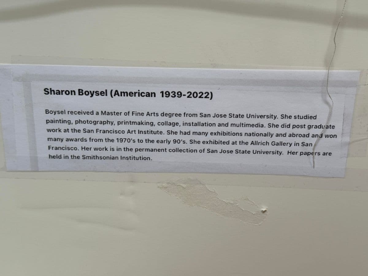 Sharon Boysel Cubed Pattern Template of Golf Course, Original Mixed Media Artwork - Thumbnail 9