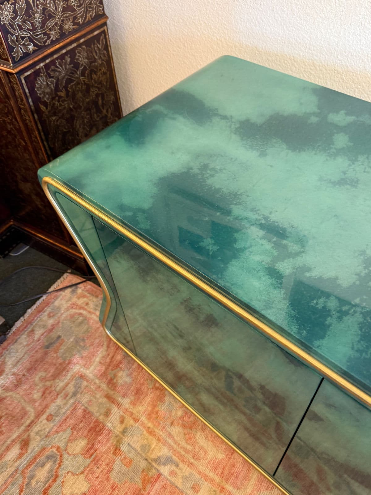 Julian Chichester Deneuve Teal Cabinet - Thumbnail 8