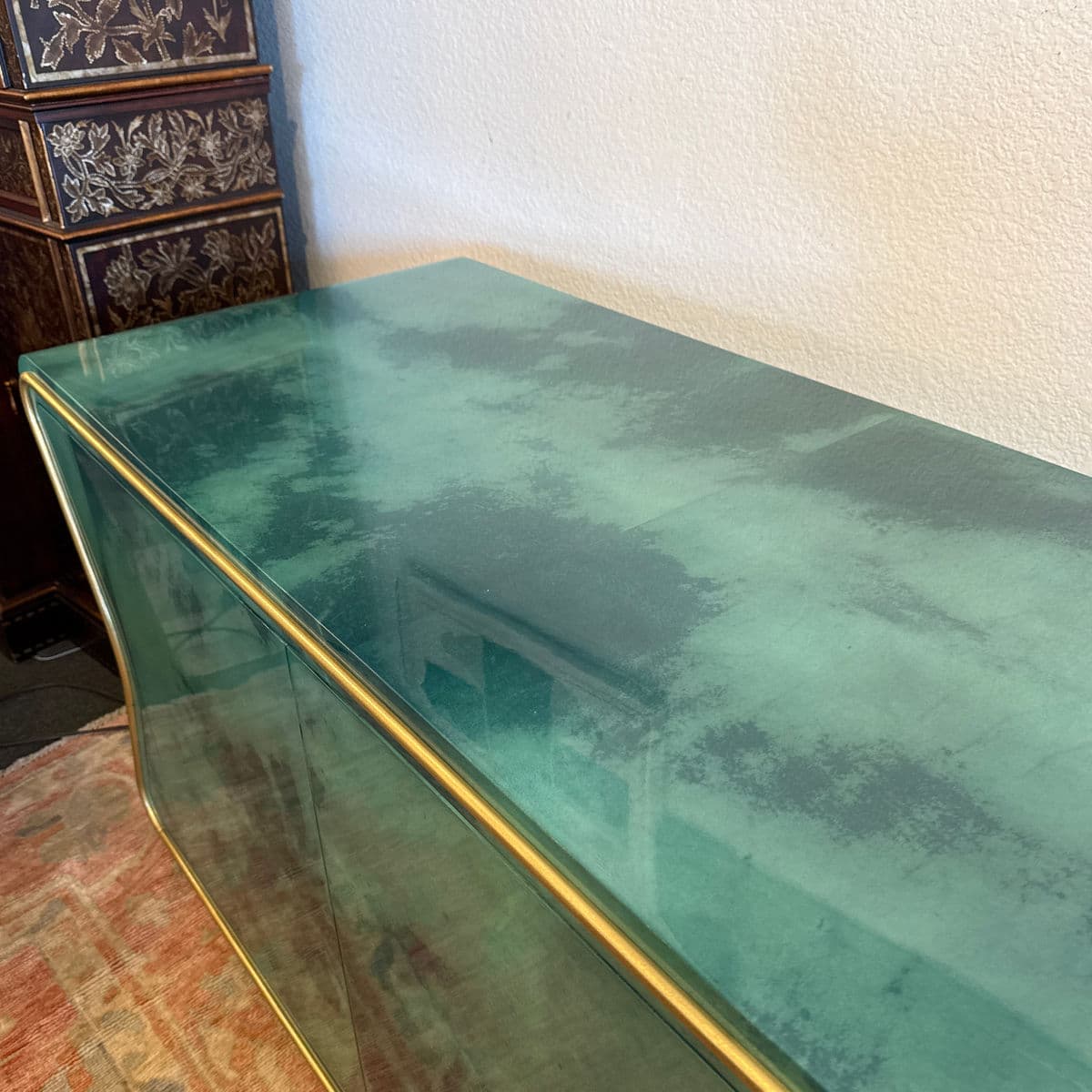 Julian Chichester Deneuve Teal Cabinet - Thumbnail 11