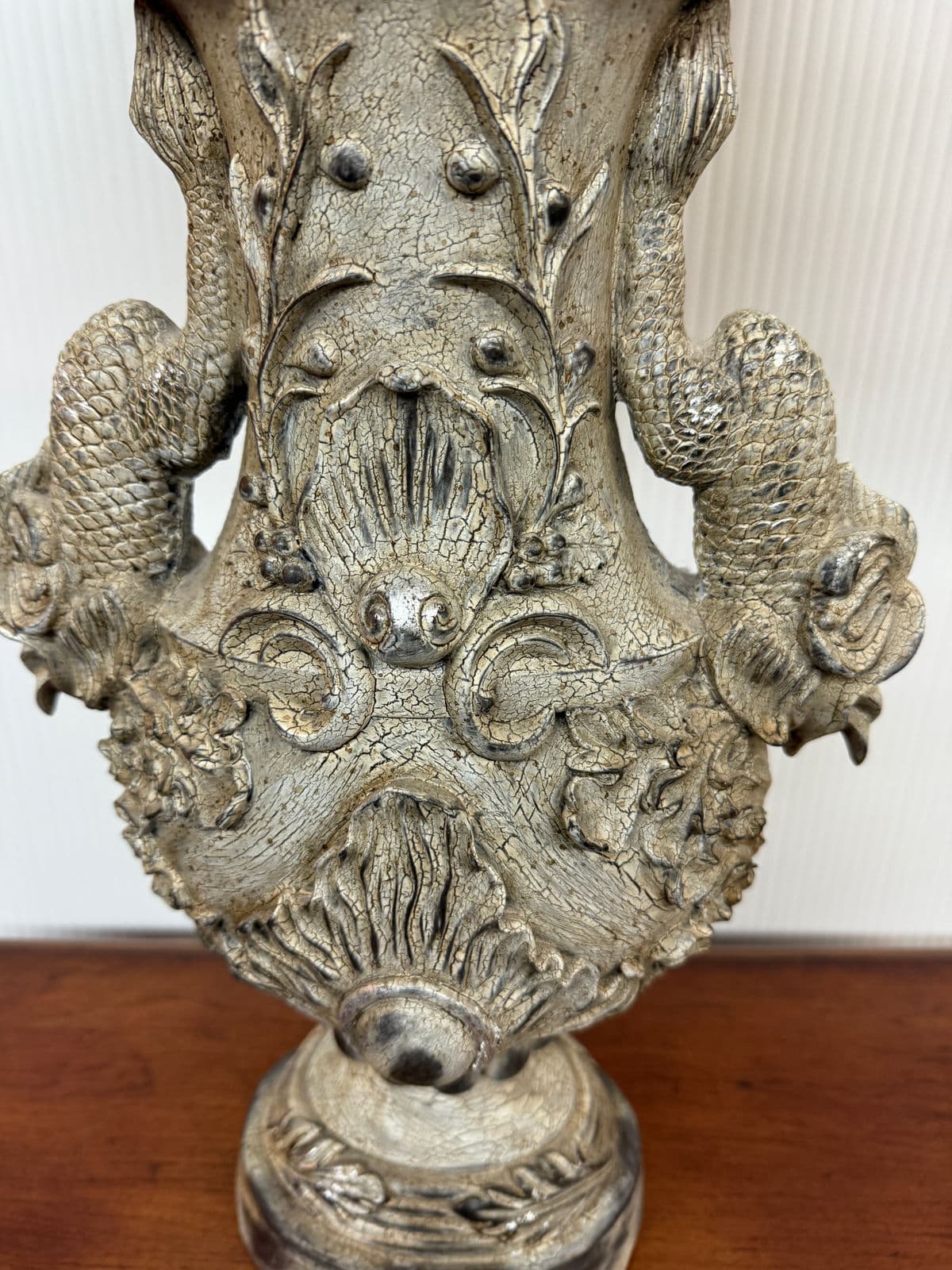 Vintage Style Dolphin Embellished Table Lamp - Thumbnail 7