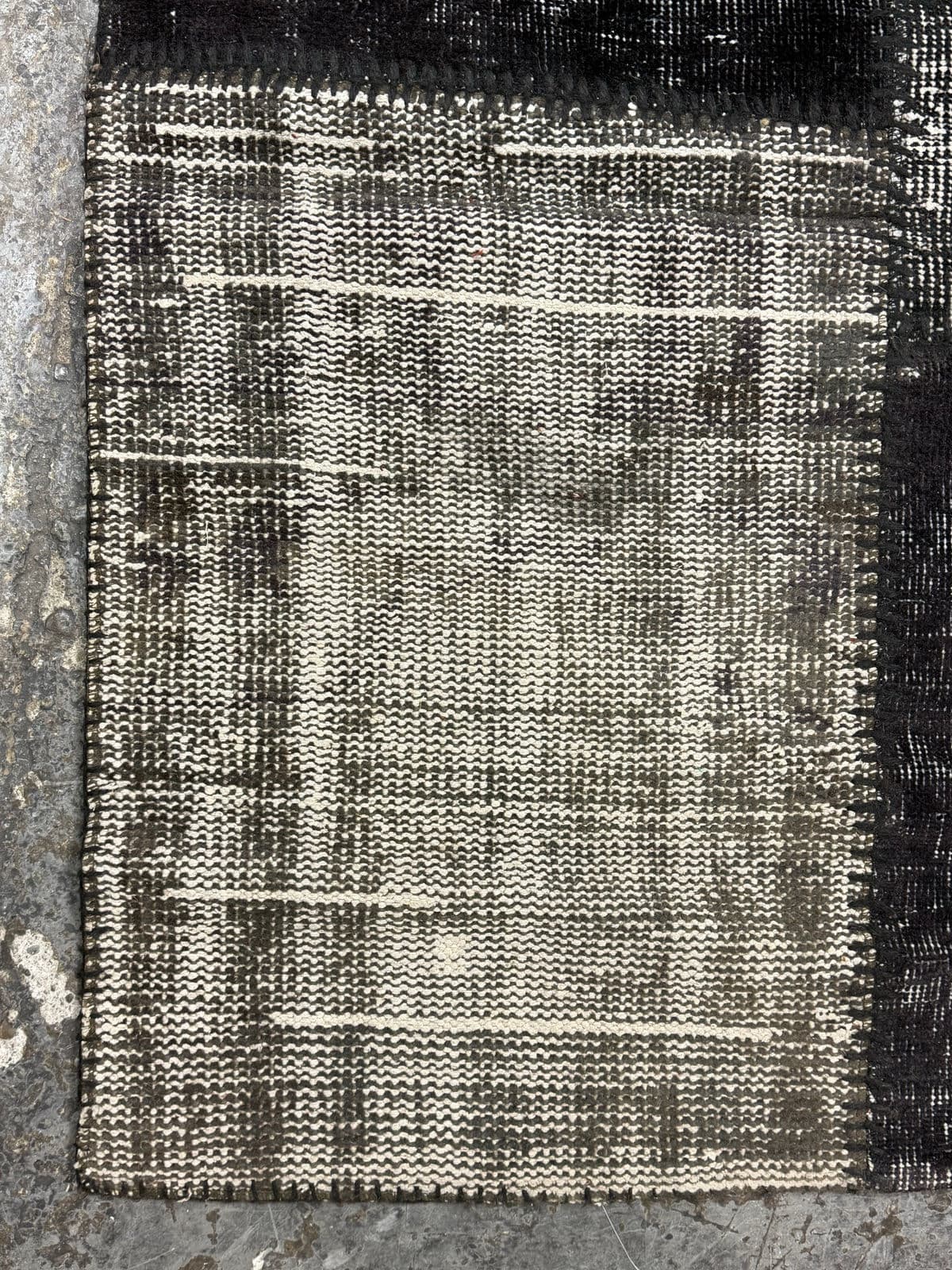 6ft X 7ft 9in Turkish Patch Work Hand Woven Area Rug - Thumbnail 7