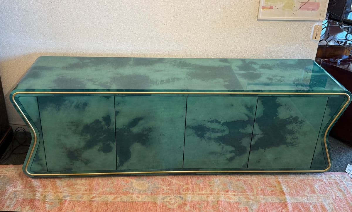 Julian Chichester Deneuve Teal Cabinet - Thumbnail 3