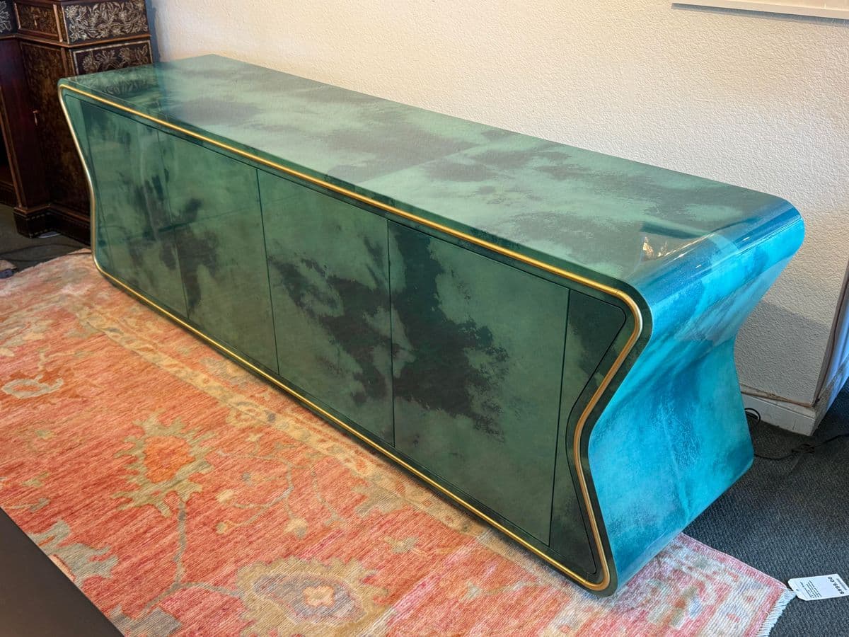 Julian Chichester Deneuve Teal Cabinet - Thumbnail 5