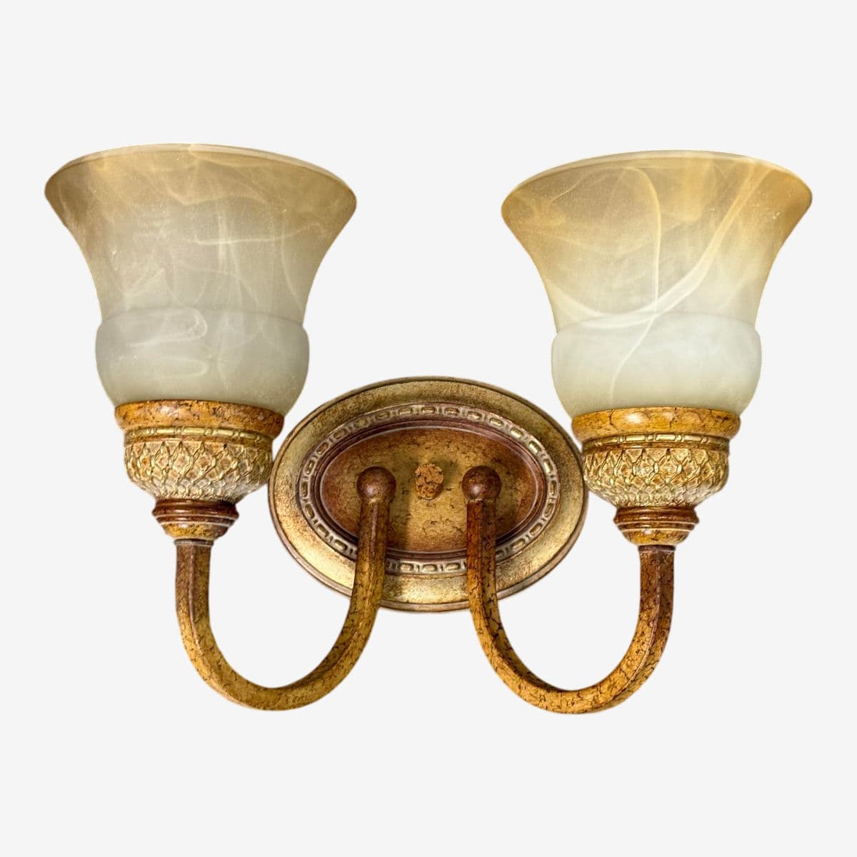 Hampton Bay Dual Arm Wall Sconces - Image 1