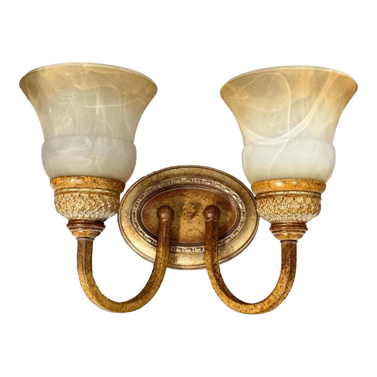 Hampton Bay Dual Arm Wall Sconces - Thumbnail 2