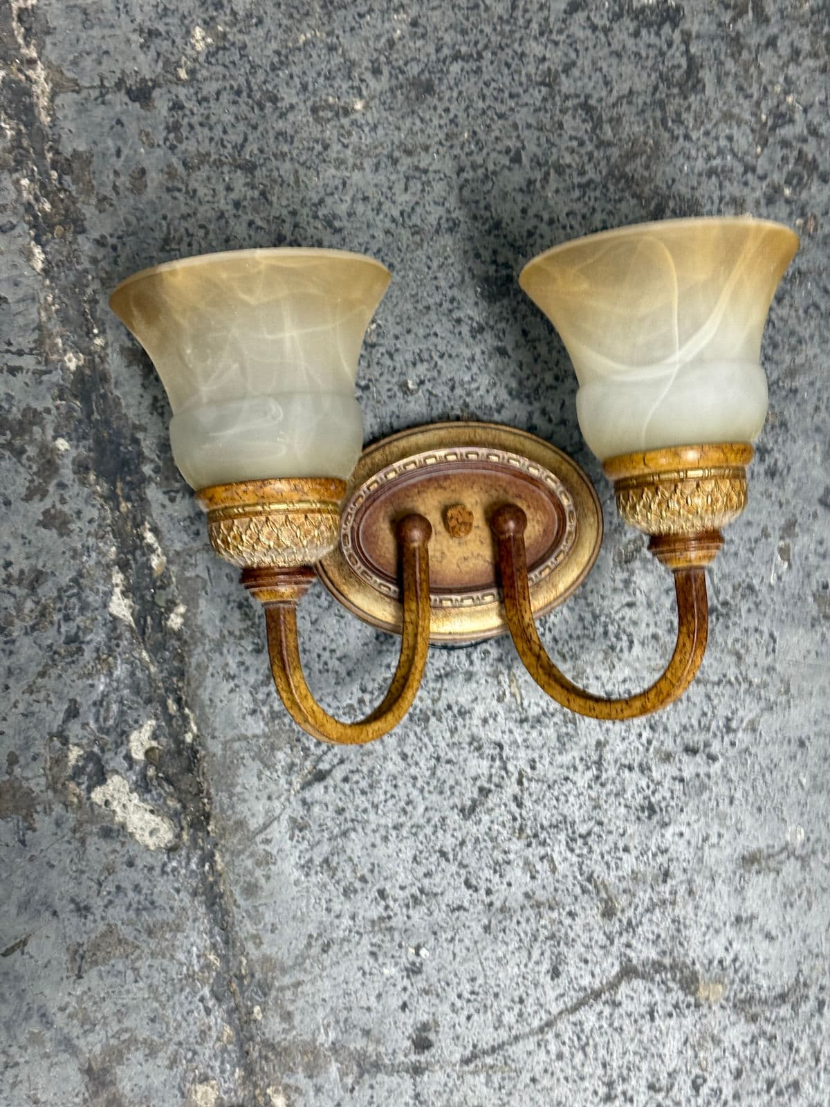 Hampton Bay Dual Arm Wall Sconces - Thumbnail 9