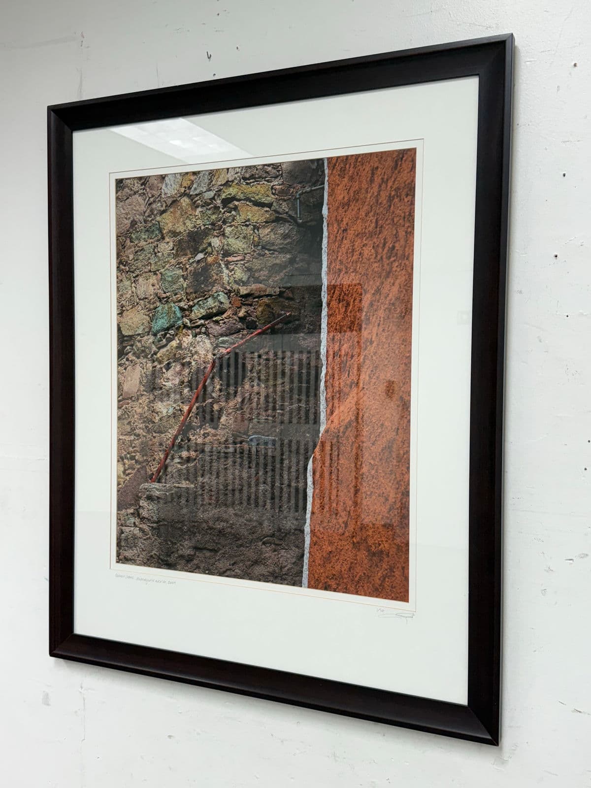 Circa 2009 Ravi Anand "Secret Stairs, Guanajuato Mexico" Framed Photograph Edition 1 of 10 - Thumbnail 3