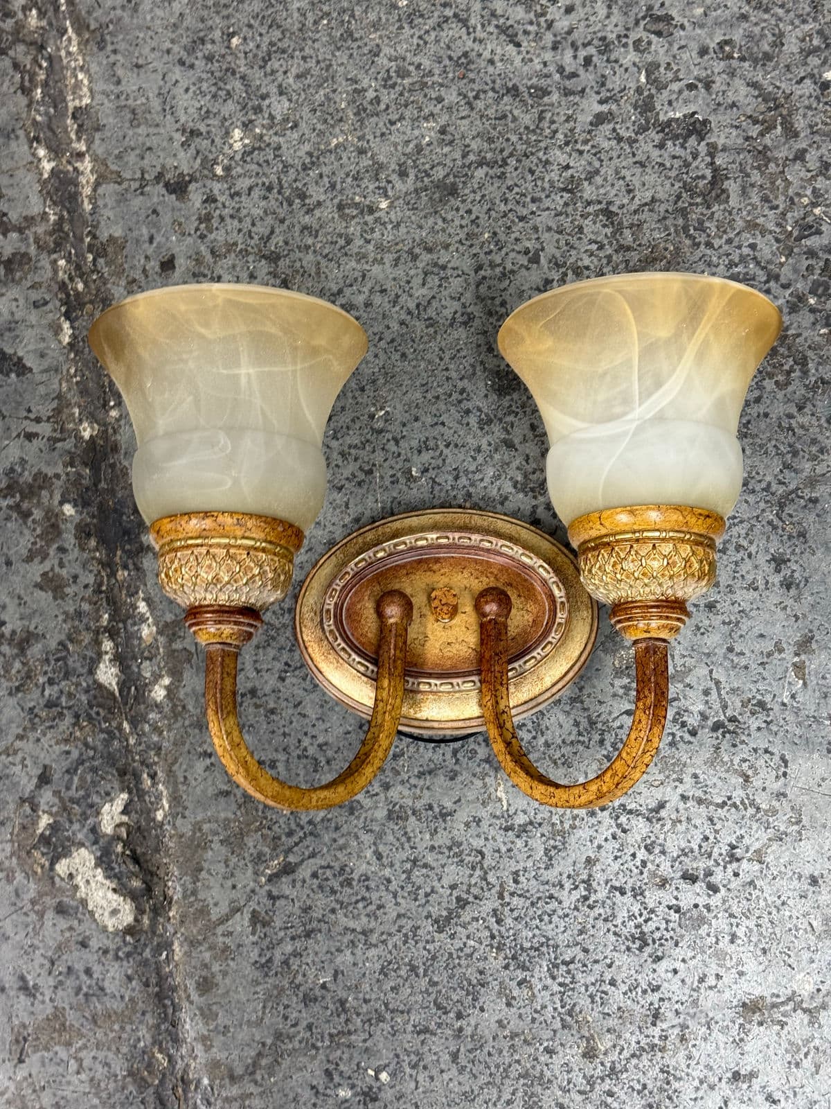 Hampton Bay Dual Arm Wall Sconces - Thumbnail 12