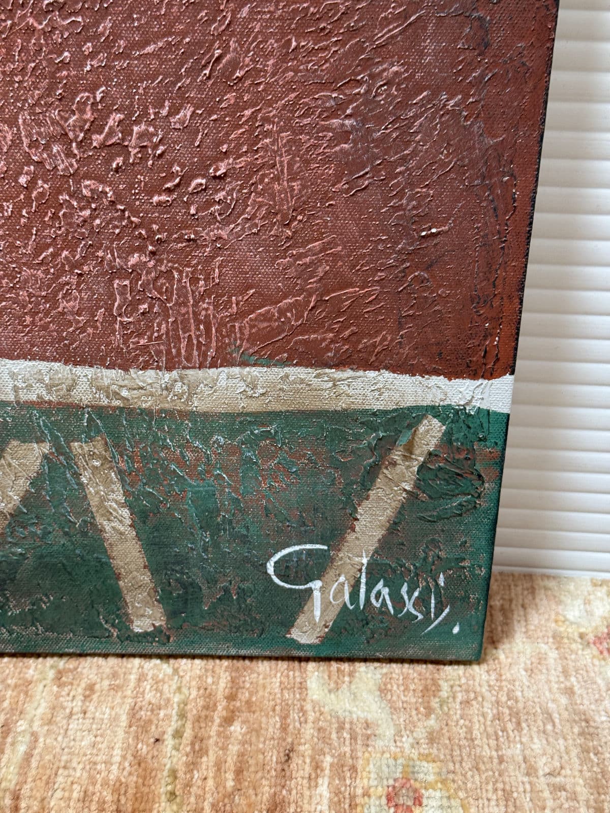 Windsor Art Galaxi Colorblock Abstract Print - Thumbnail 4