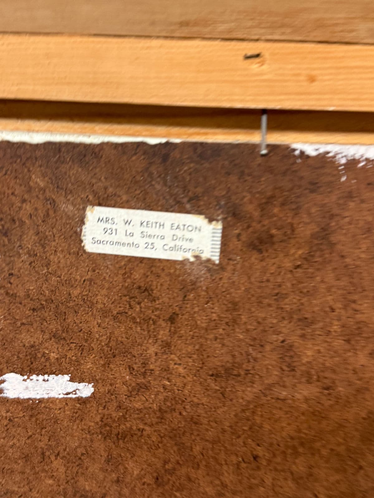 V. Eaton "Mission at San Juan Capistrano" Original Painting, Framed - Thumbnail 7