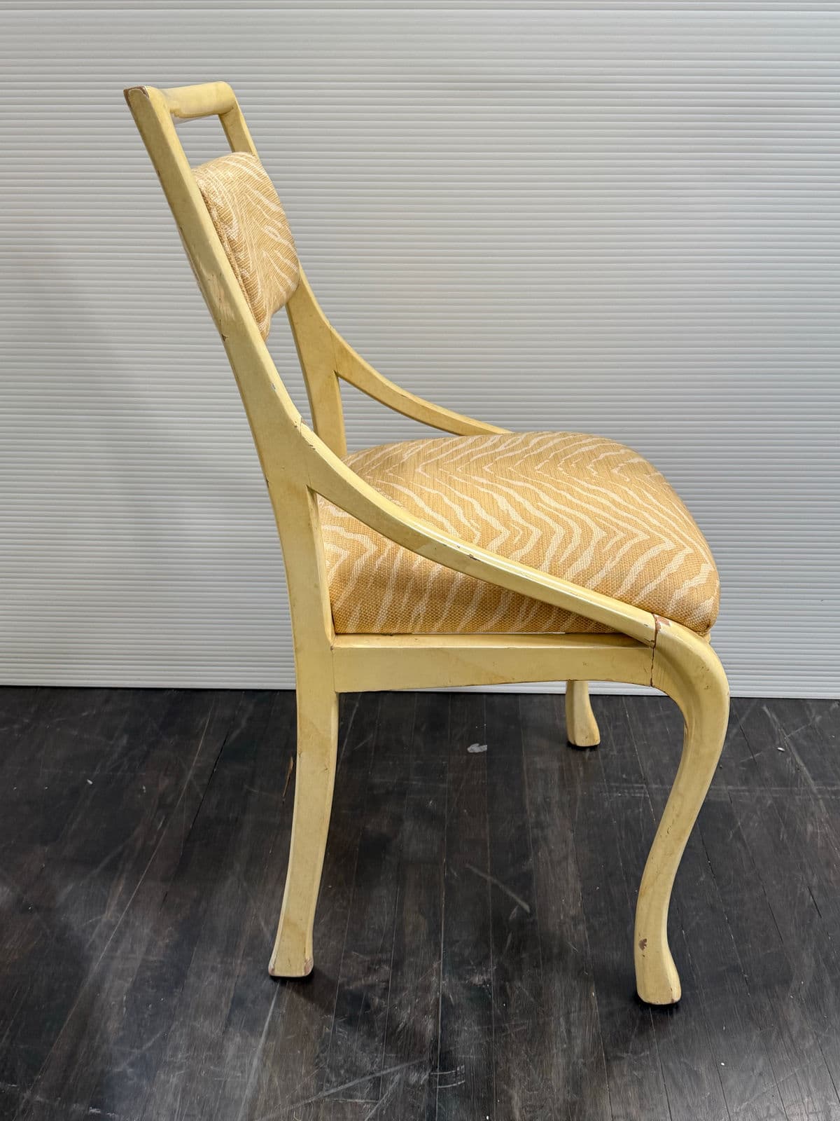 Mid 20th Century Palm Beach Style Table + Four Chairs, Set - Thumbnail 6