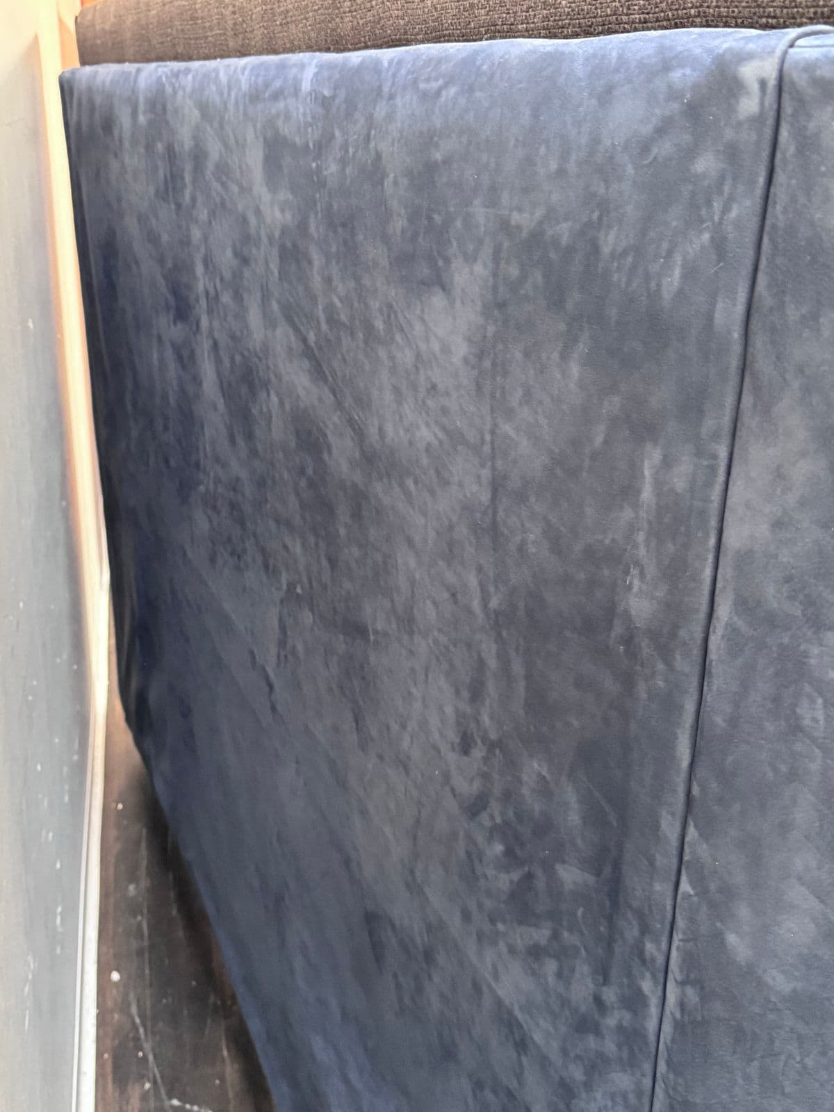 Eastern King Sapphire + Emerald Velvet Bed Frame, Custom - Thumbnail 11