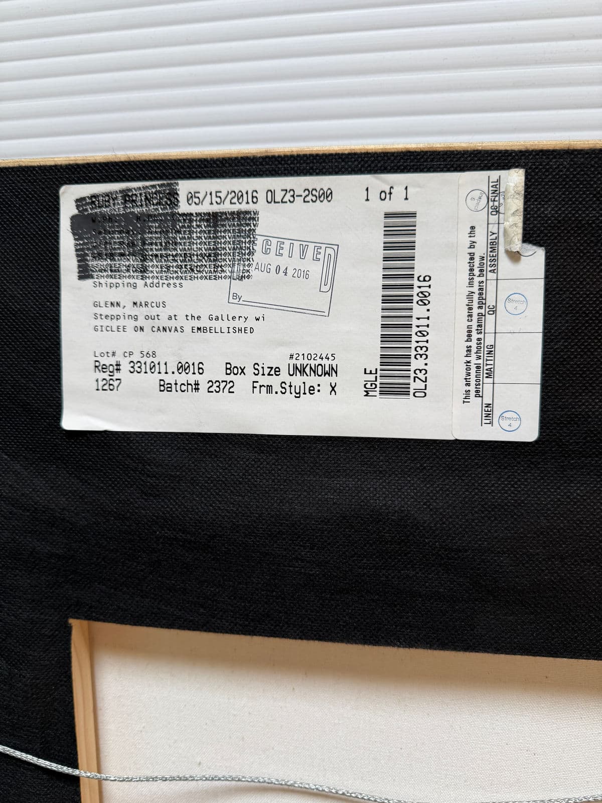 Circa 2015 Marcus Glenn "Stepping Out at the Gallery With Tarkay" Giclee - Thumbnail 10