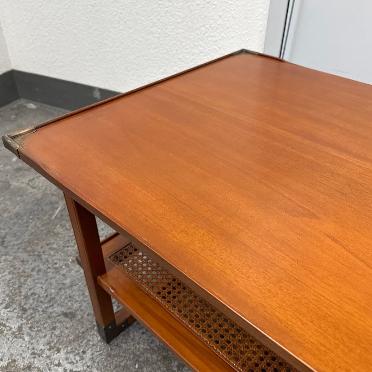 MeCox Gardens Caned Shelf Coffee Table - Thumbnail 12