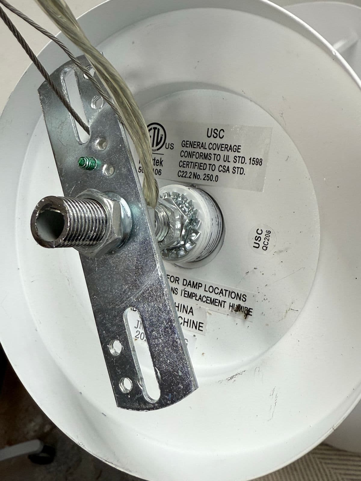 Visual Comfort & Co. Chalmette Pendant, Layered Plaster White + Gold - Thumbnail 13