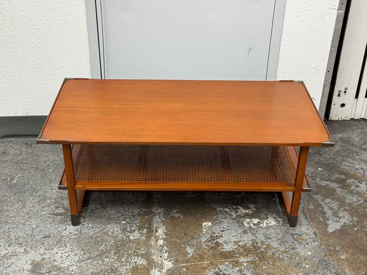 MeCox Gardens Caned Shelf Coffee Table - Thumbnail 10