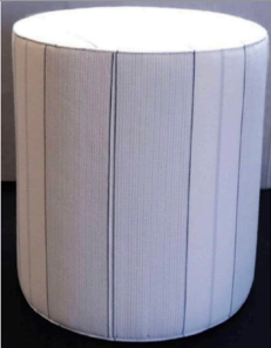 Lee Industries Sunbrella Drum Ottoman - Thumbnail 10