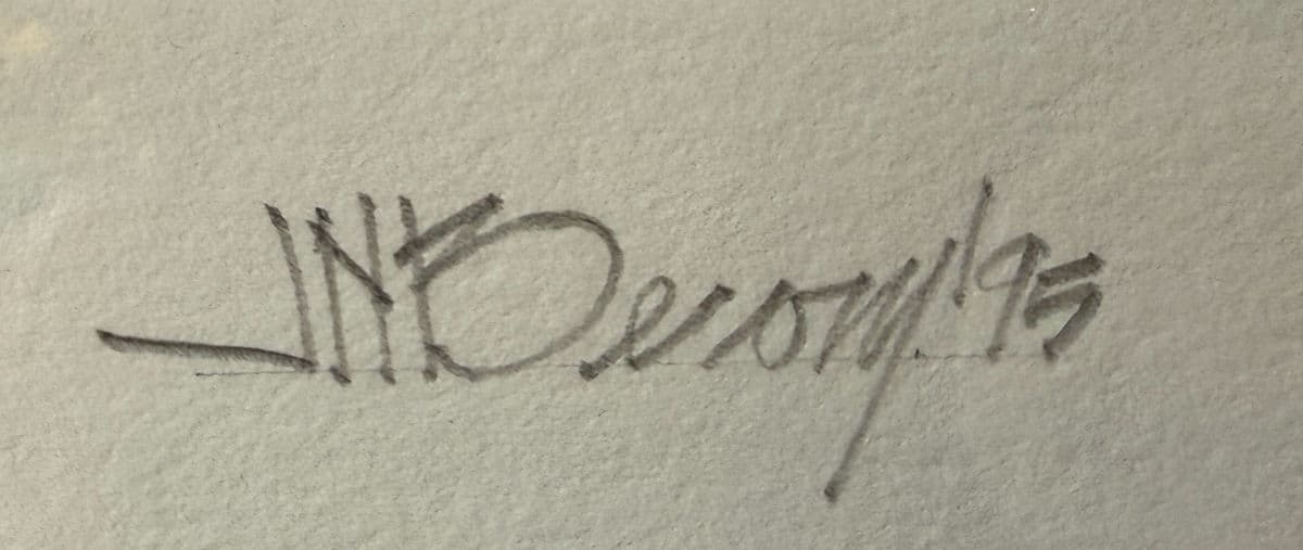 Jeffrey Becon "Two Red Chairs" Photograph, Signed + Numbered 10/25 - Thumbnail 15