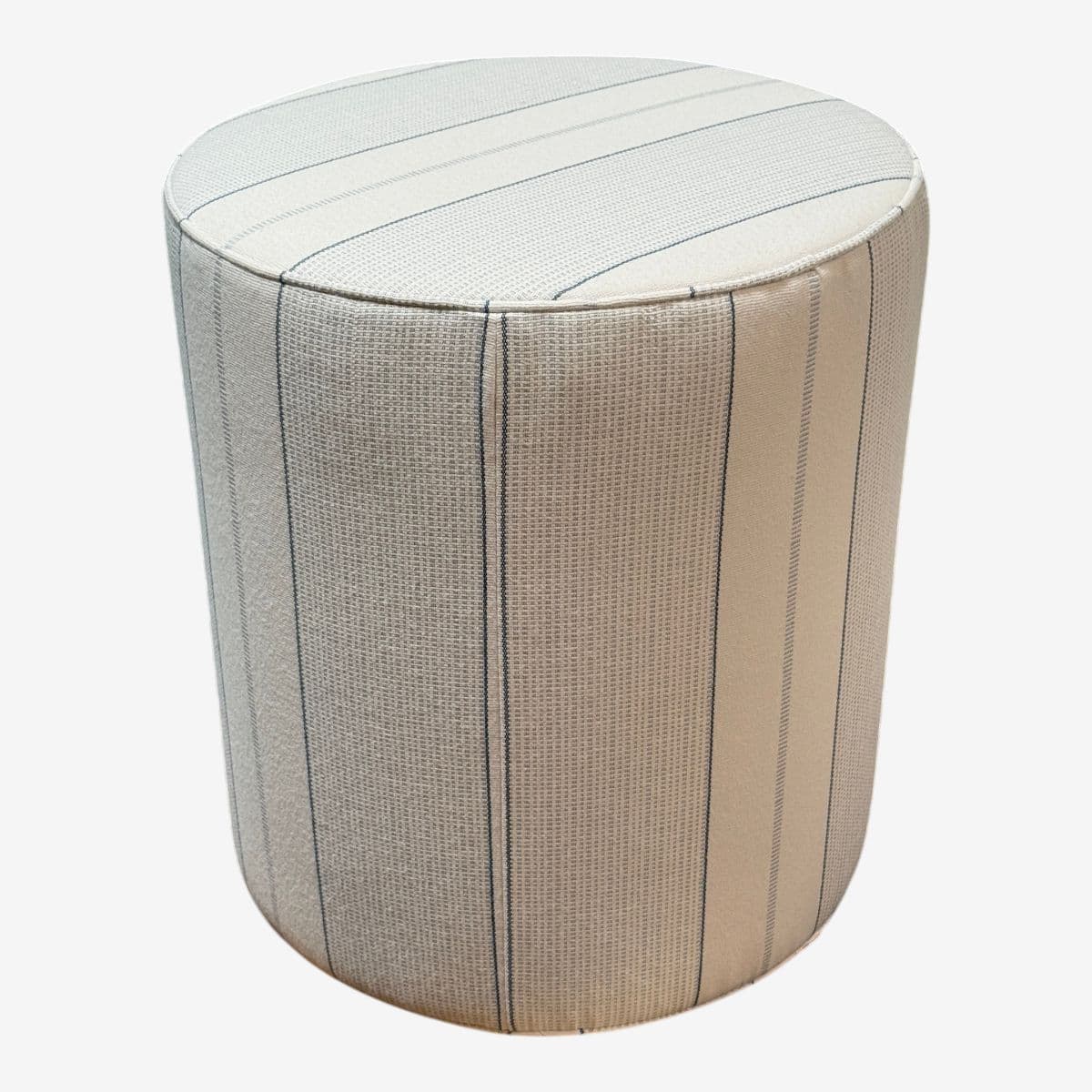 Lee Industries Sunbrella Drum Ottoman - Image 1