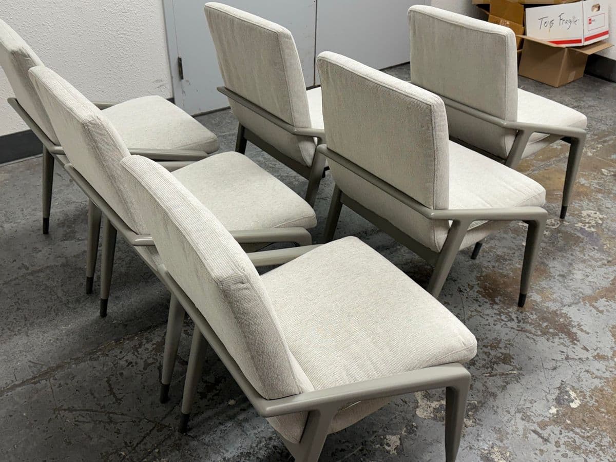 Caracole Modern Expressions Dining Side Chairs, Set of Six - Thumbnail 9