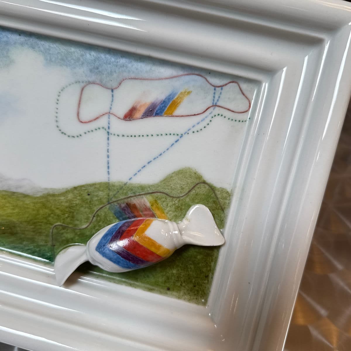 Circa 1985 Jindra Vikova "Thanksgiving Day" Porcelain Sculpture - Thumbnail 12