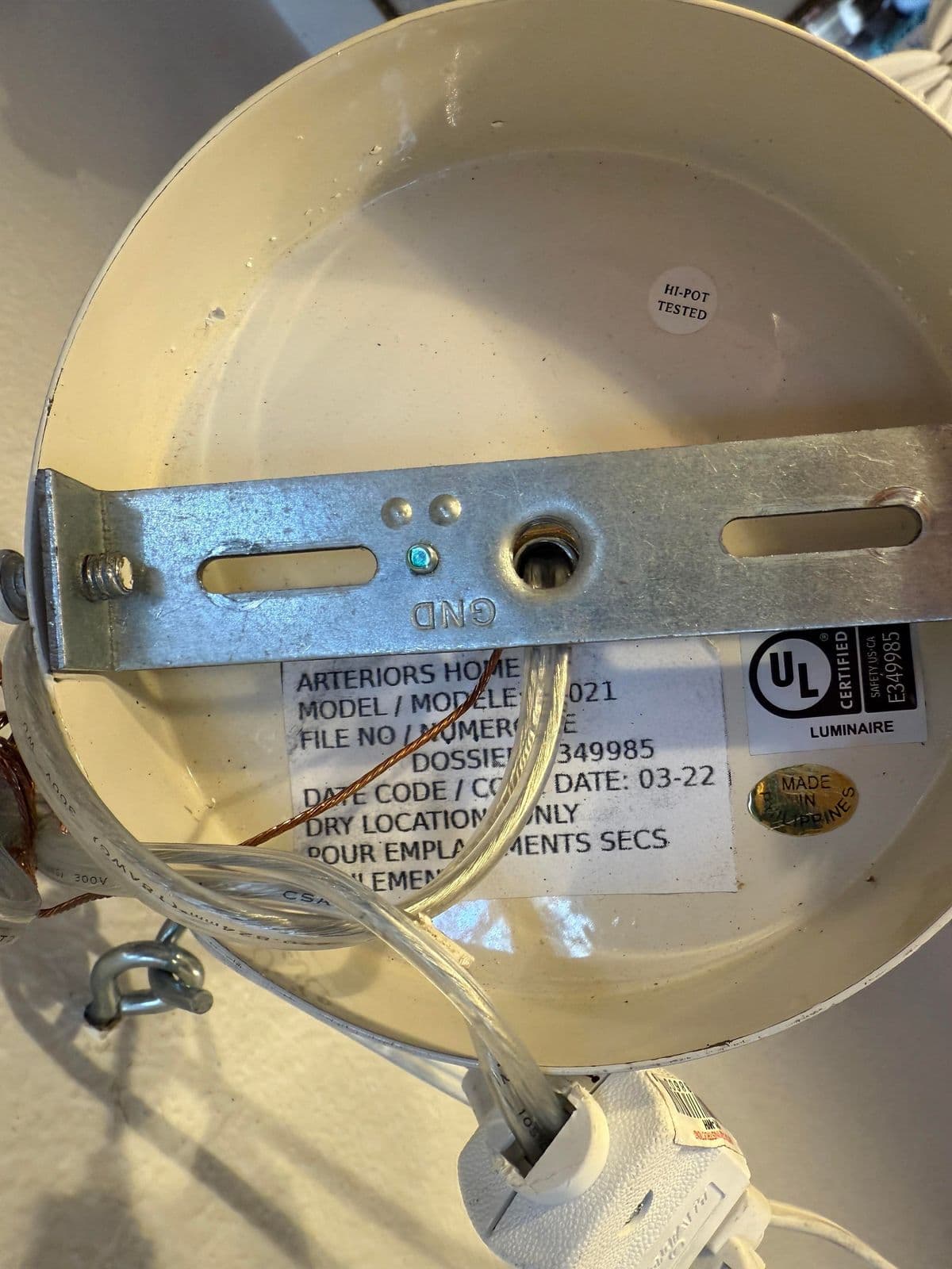 Arteriors Home Indi Chandelier, Small - Thumbnail 7