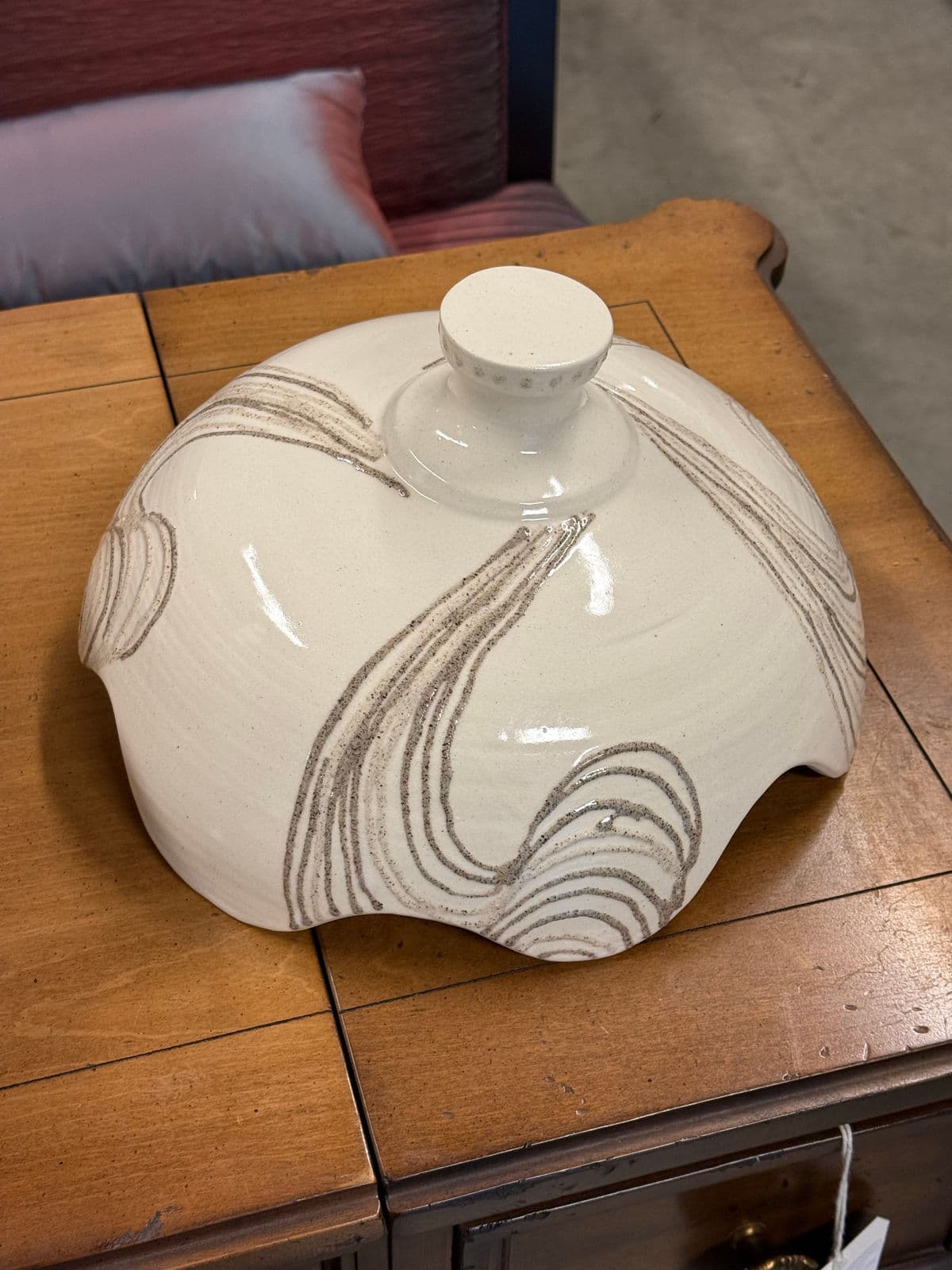 Circa 1980's Potter Roy Hamilton Ceramic Sculpture - Thumbnail 4