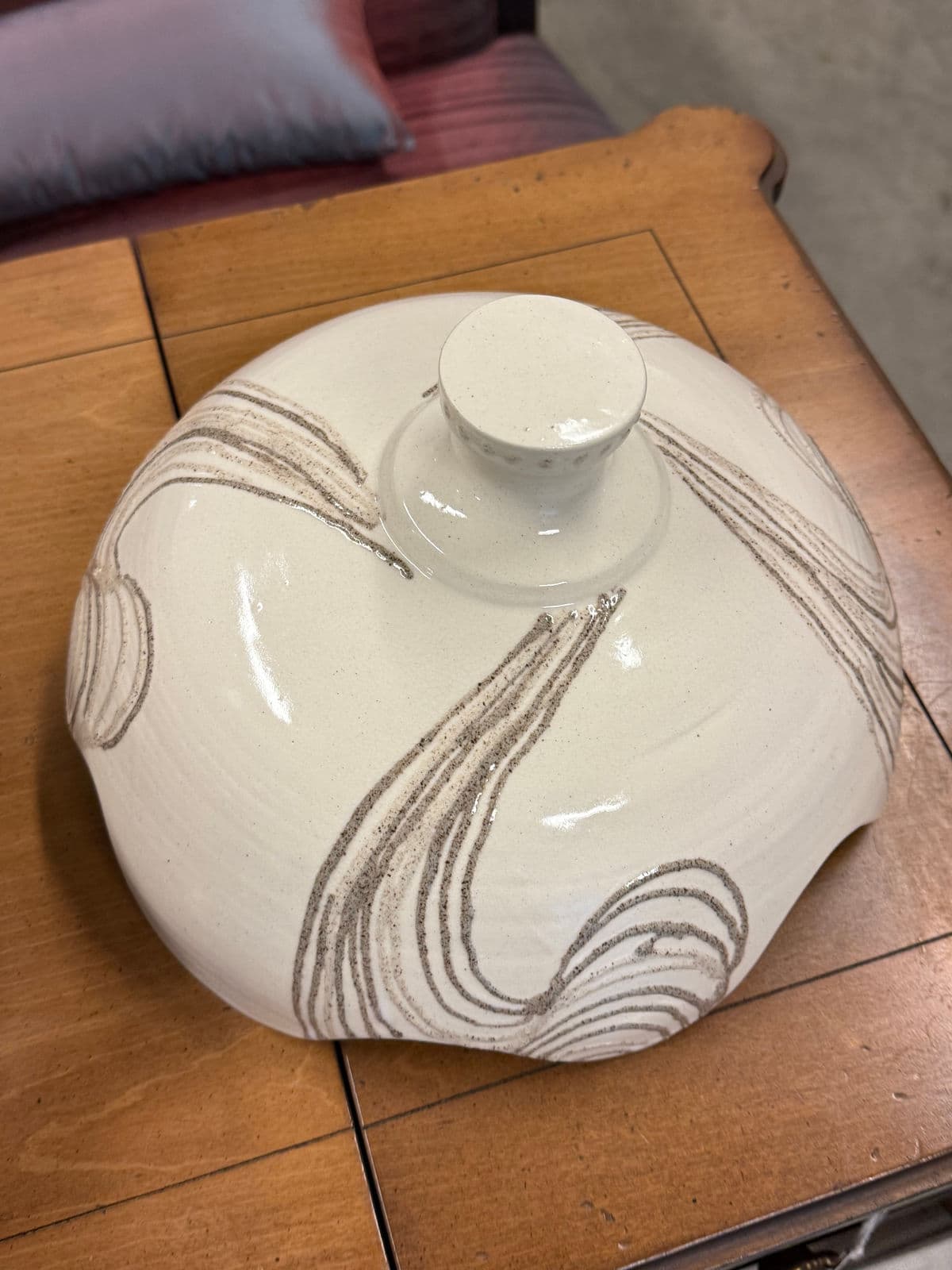 Circa 1980's Potter Roy Hamilton Ceramic Sculpture - Thumbnail 6