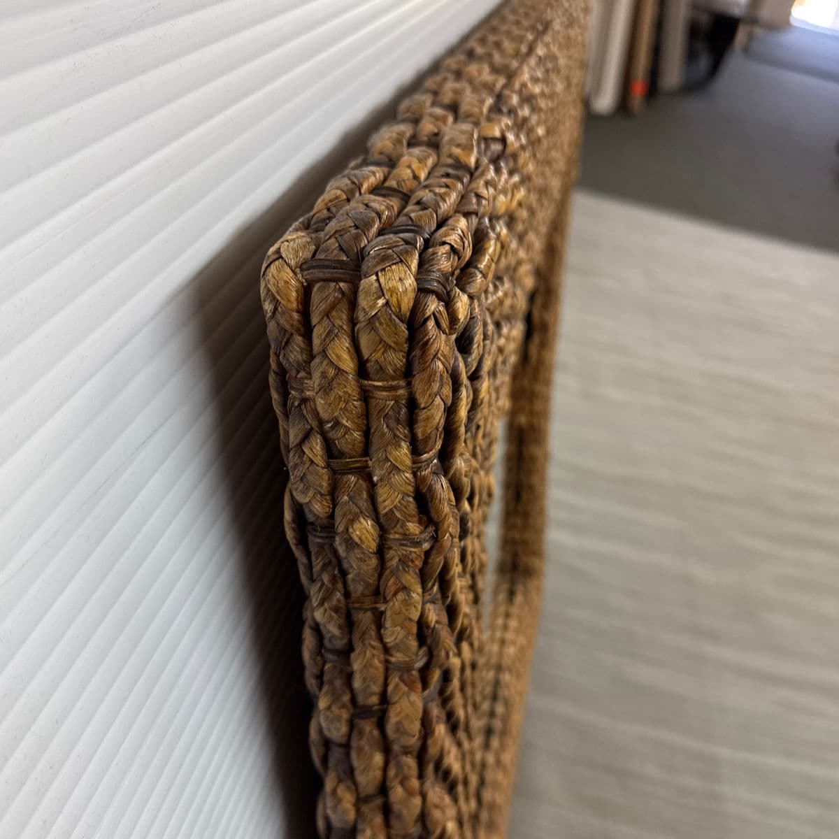 Coastal Woven Rattan Framed Wall Mirror - Thumbnail 9