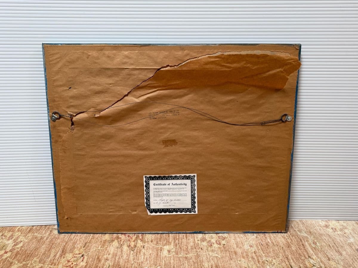 O. J. Smith "Gifts of My Father" Print, Framed - Thumbnail 7