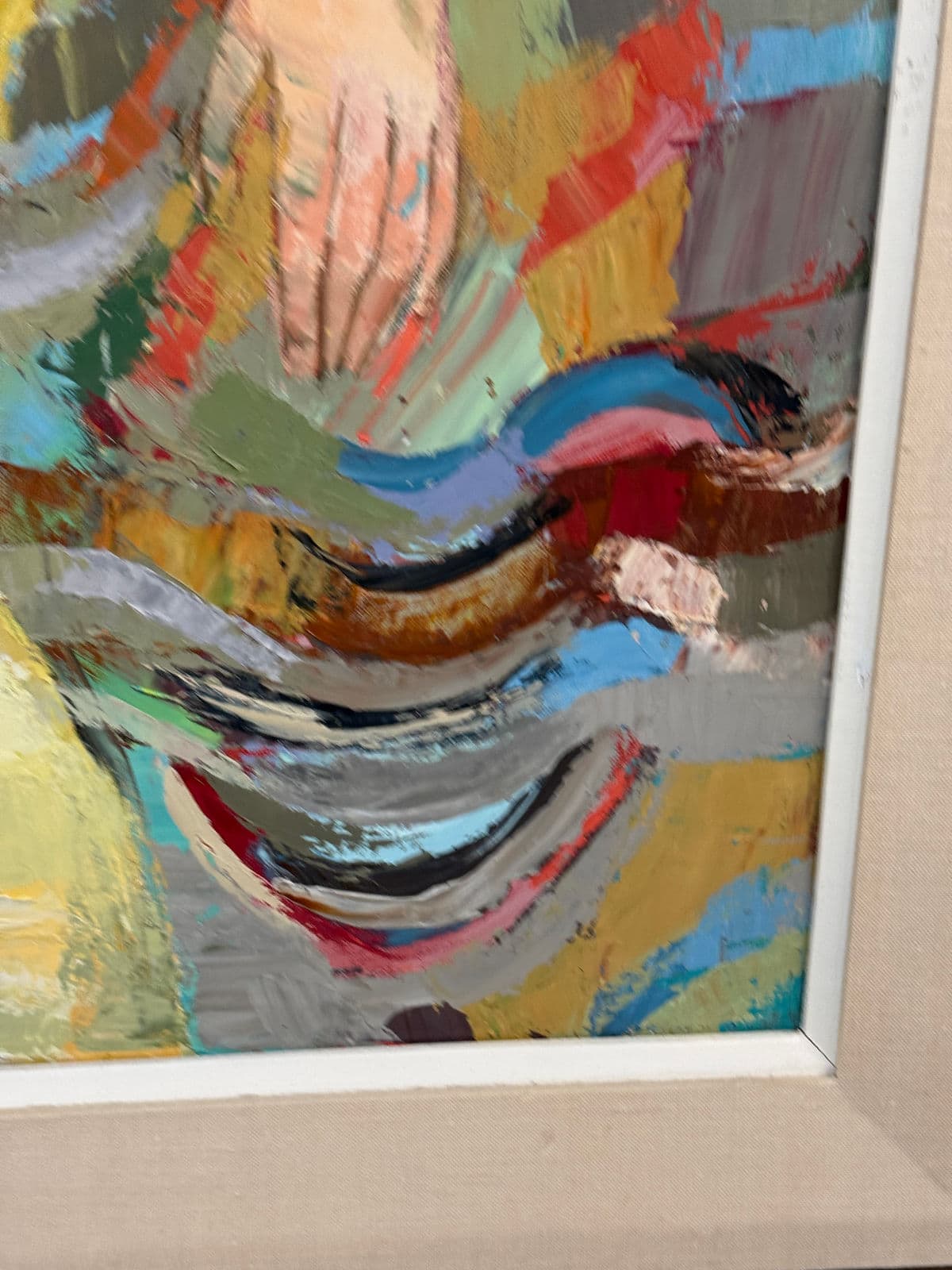 Hilda Pierce-Rubin "Girl With Red Hair" Oil Painting, Signed Artist Proof - Thumbnail 8