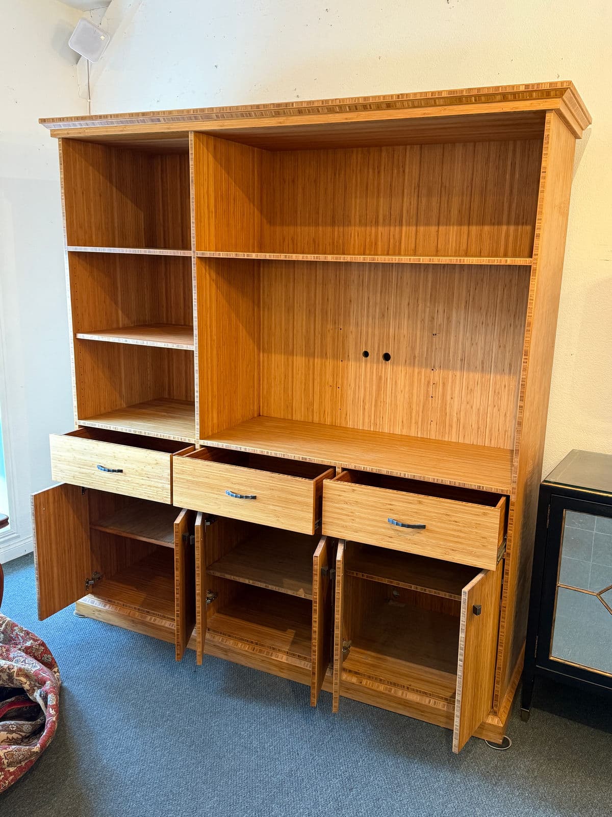 Custom Design Bamboo Kitchens Media Display Cabinet - Thumbnail 9