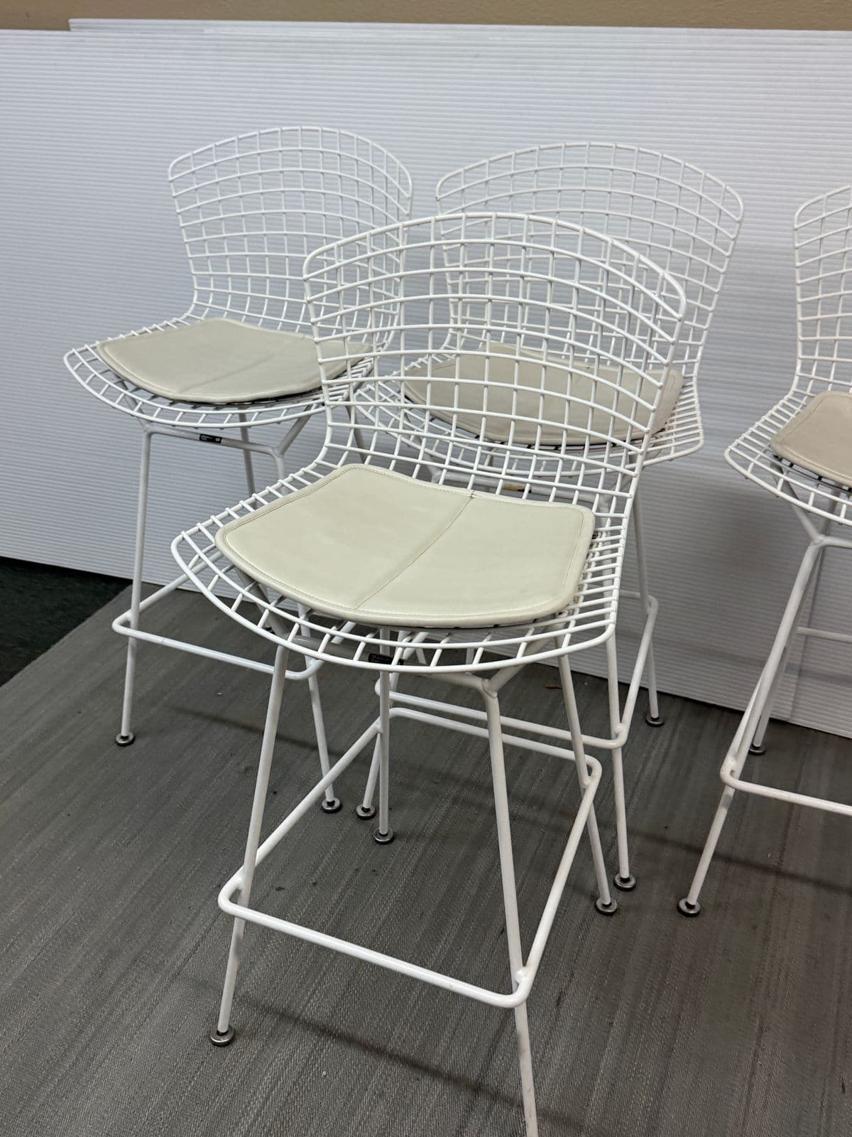 Harry Bertoia for Knoll Bar Stools, Set of Four - Thumbnail 14