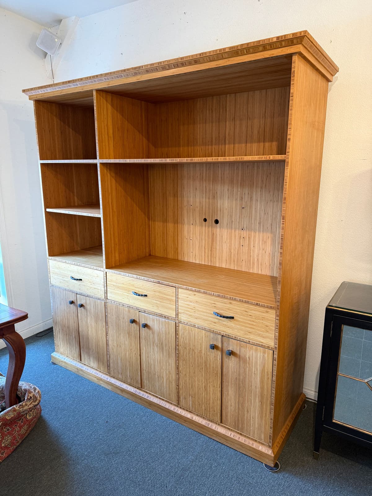 Custom Design Bamboo Kitchens Media Display Cabinet - Thumbnail 4