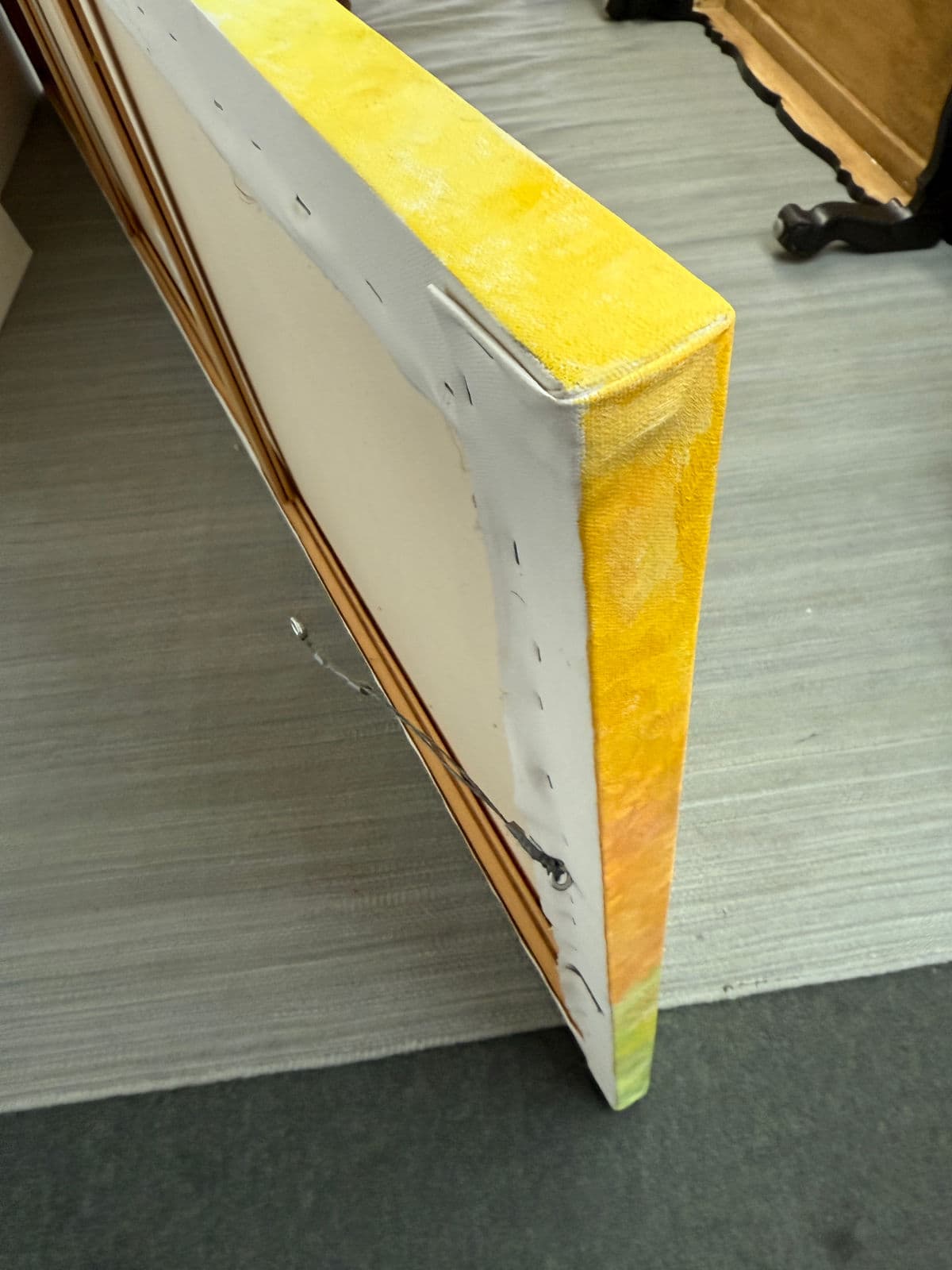 Circa 2010 Philip Dizick Large Figural Acrylic Painted Canvas - Thumbnail 6