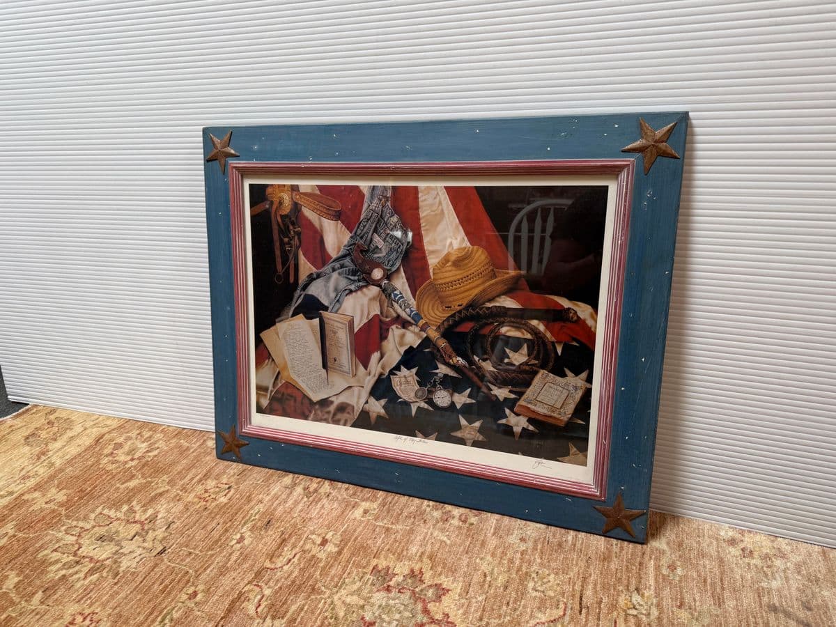 O. J. Smith "Gifts of My Father" Print, Framed - Thumbnail 4