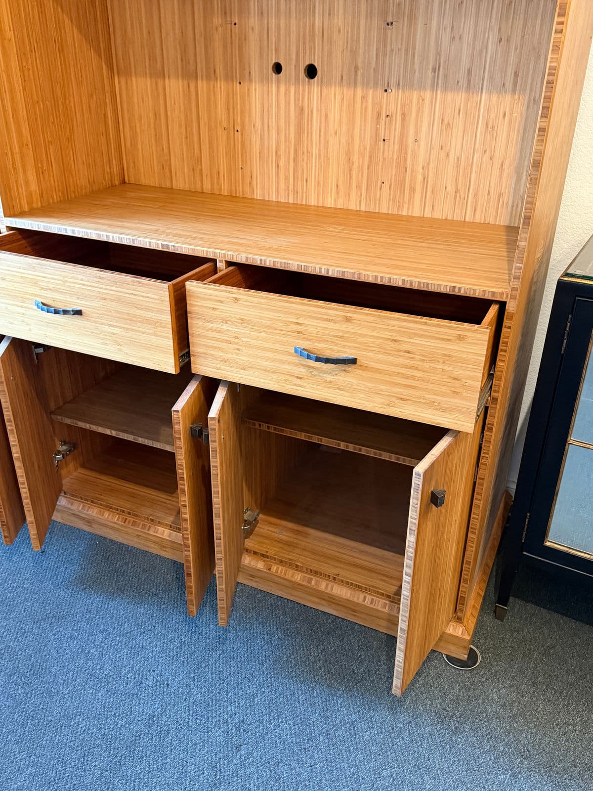 Custom Design Bamboo Kitchens Media Display Cabinet - Thumbnail 10