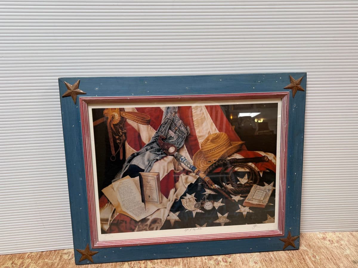 O. J. Smith "Gifts of My Father" Print, Framed - Thumbnail 3