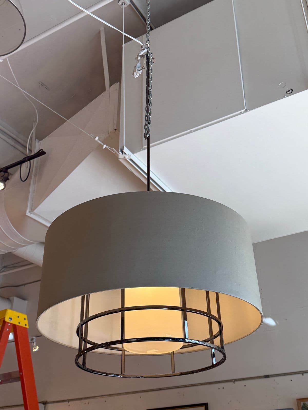 Debra Weninger Design Annecto Blackened Steel Chandelier - Thumbnail 6