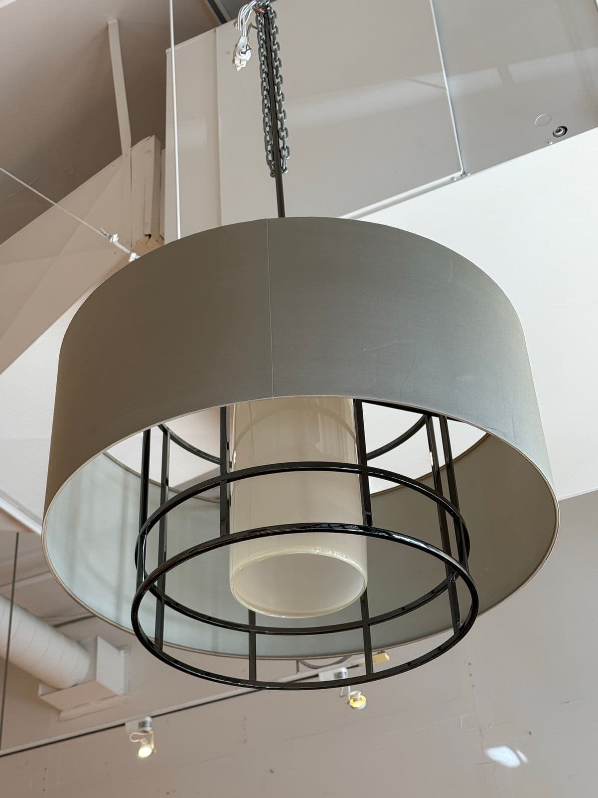 Debra Weninger Design Annecto Blackened Steel Chandelier - Thumbnail 3